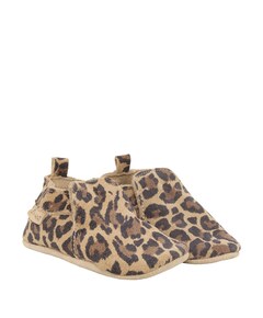 Slippers Suede AOP uniseks pantoffels  bruin