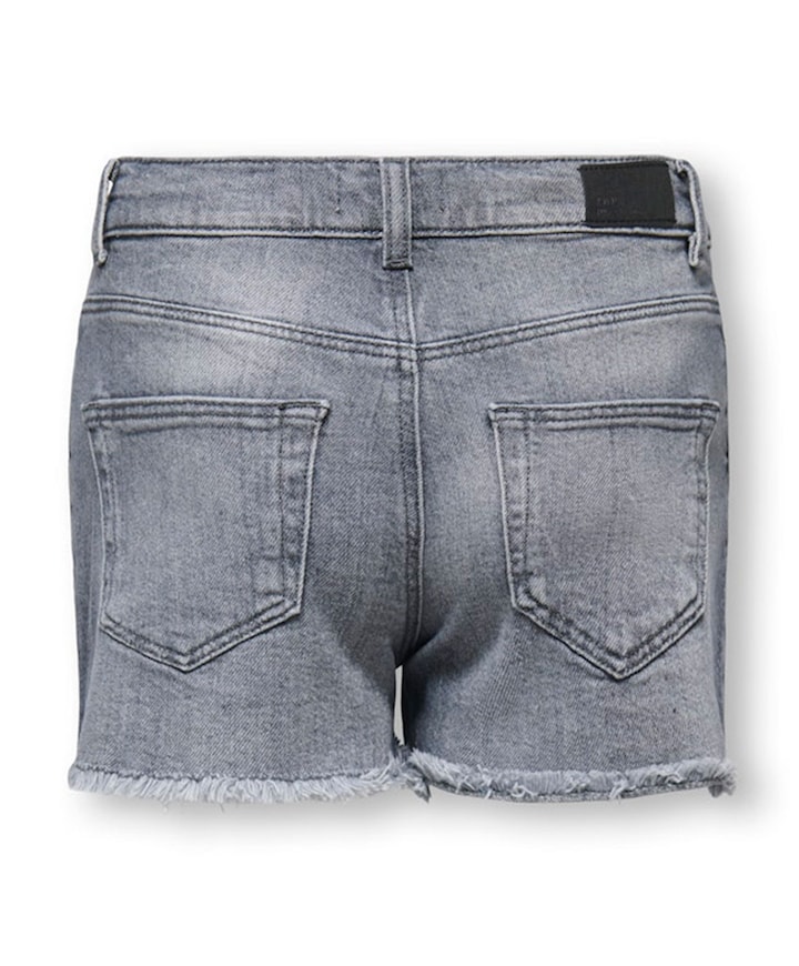 KOGROBYN EX VINTAGE DNM AZG5 meisjes korte broek grijs