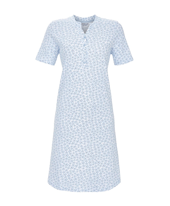 Dames nachthemd blauw