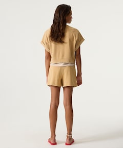 Meisjes sweater beige