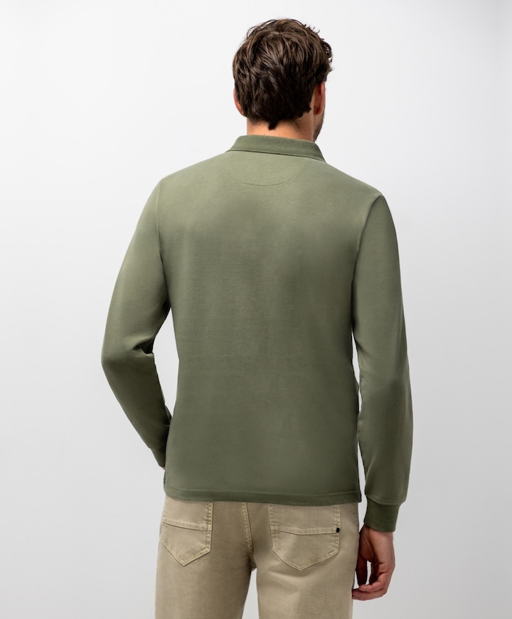 Heren polo groen