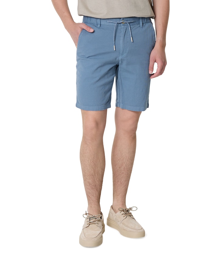 Ferdinand Structure Chino heren korte broek blauw