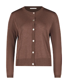Dames vest bruin