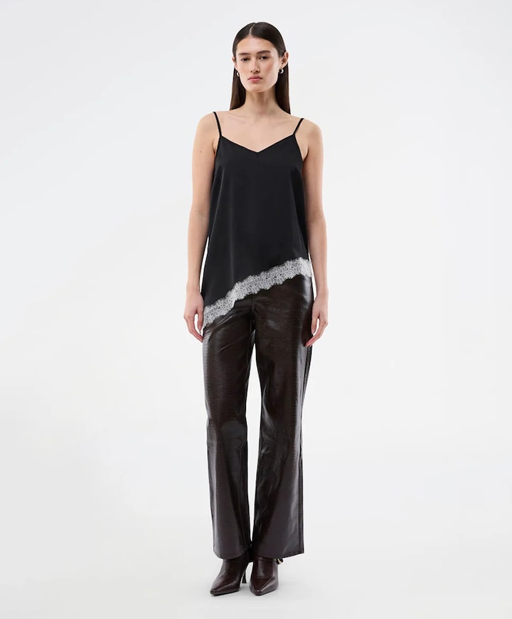 Dames top zwart
