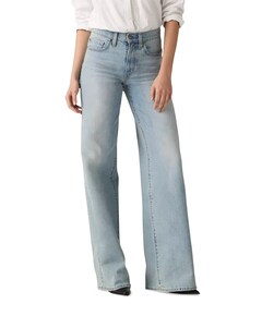 728 HR wide leg dames jeans blauw