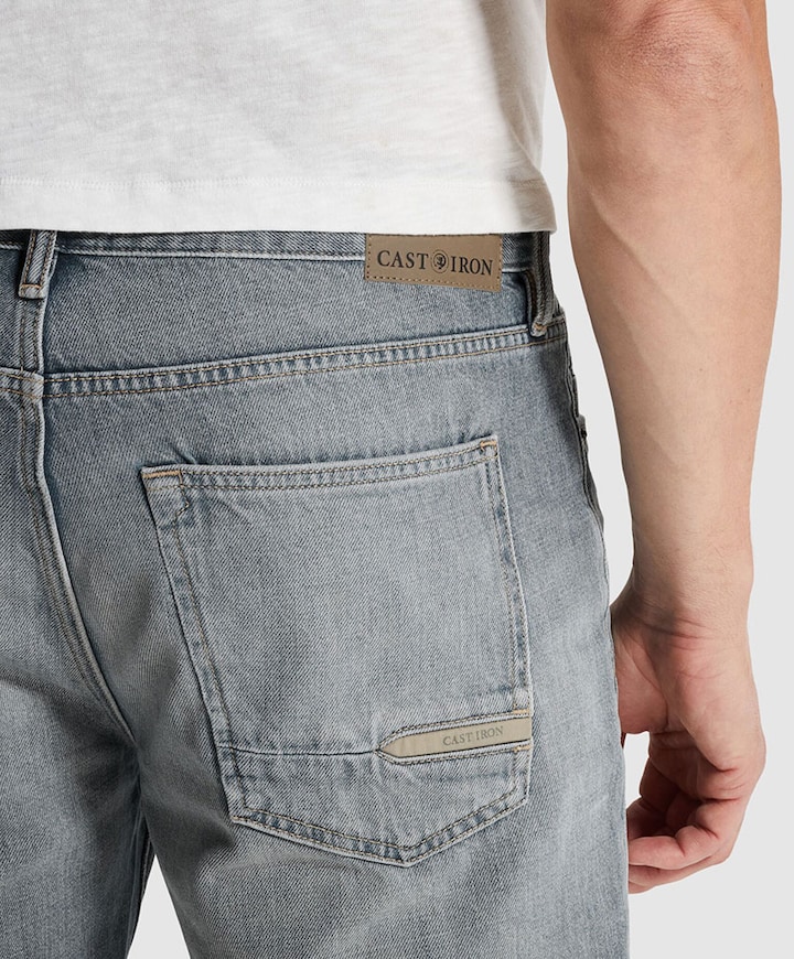 VALVER SHORTS GREY GREEN SUMMER heren korte broek blauw