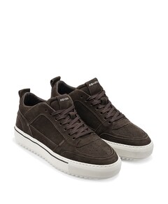 CREON NUB heren sneakers bruin