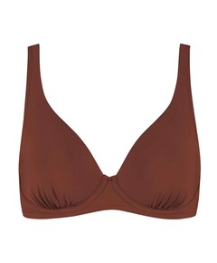 Dames bikinitop bruin