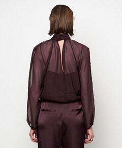 Dames blouse paars
