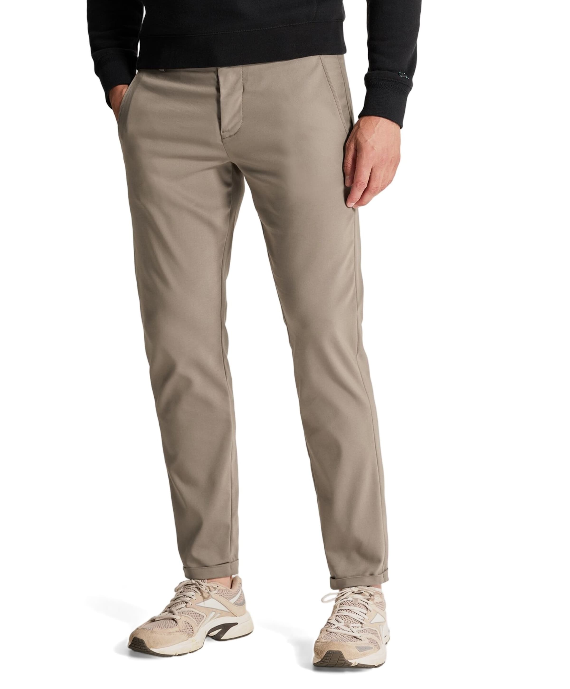 CYLAS TAPERED CHINO MEGDA POWER heren broek bruin