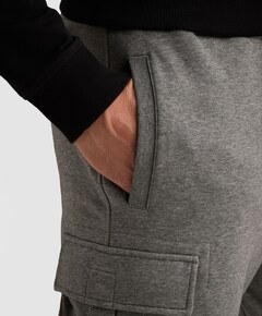 AIRSTREAMER SWEAT CARGO PEACHED TE heren broek grijs
