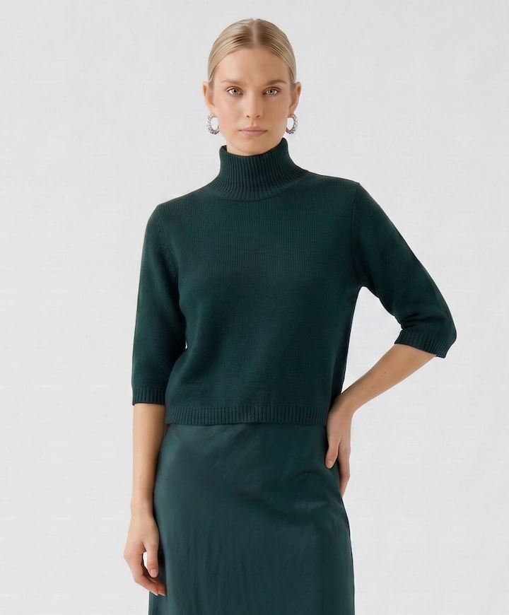 Dames coltrui groen