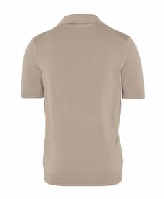 Heren polo beige