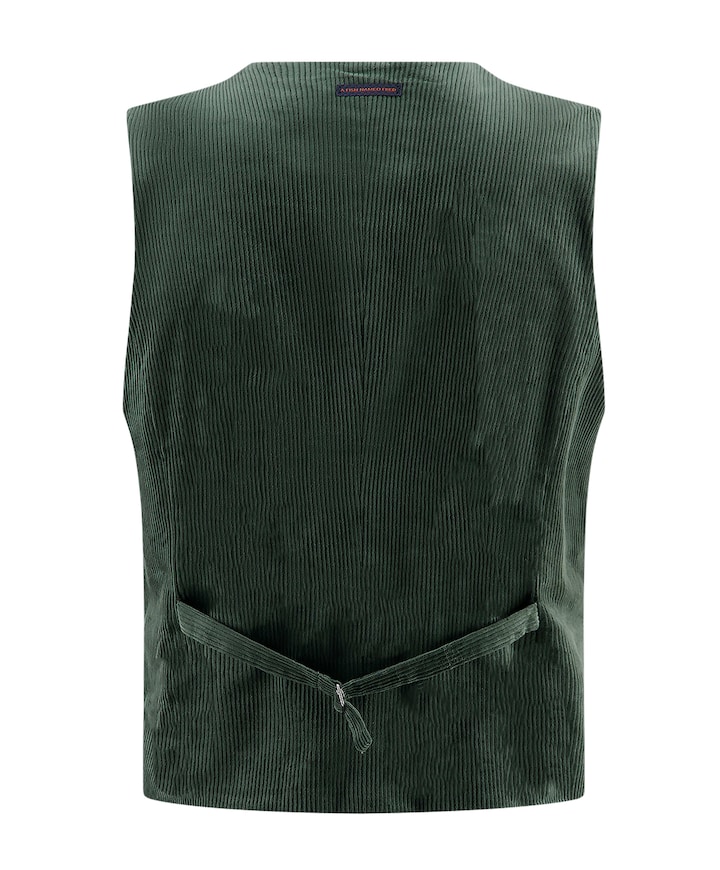 Heren gilet groen