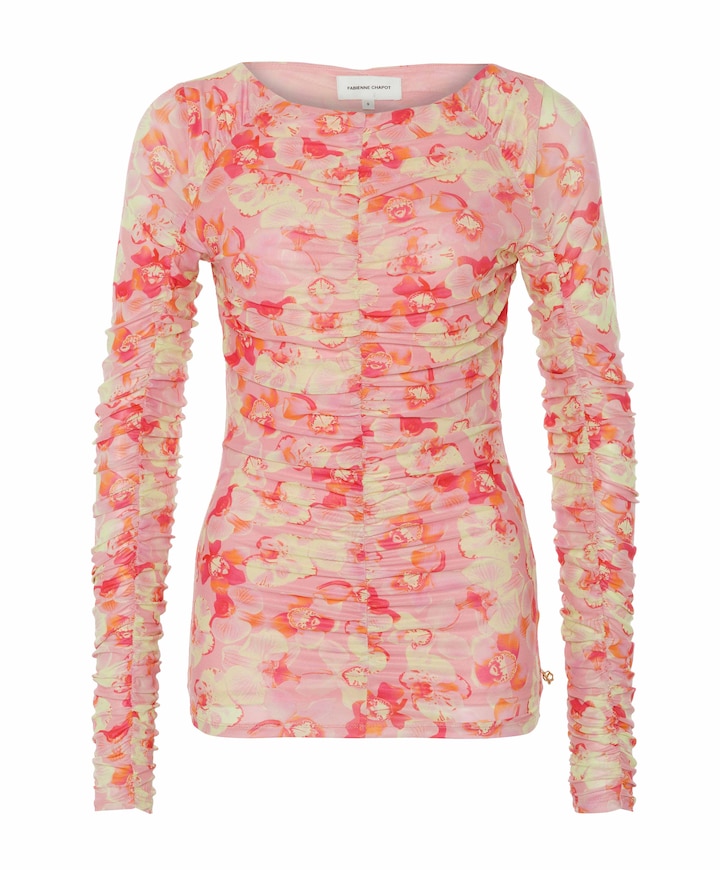 Dames longsleeve roze
