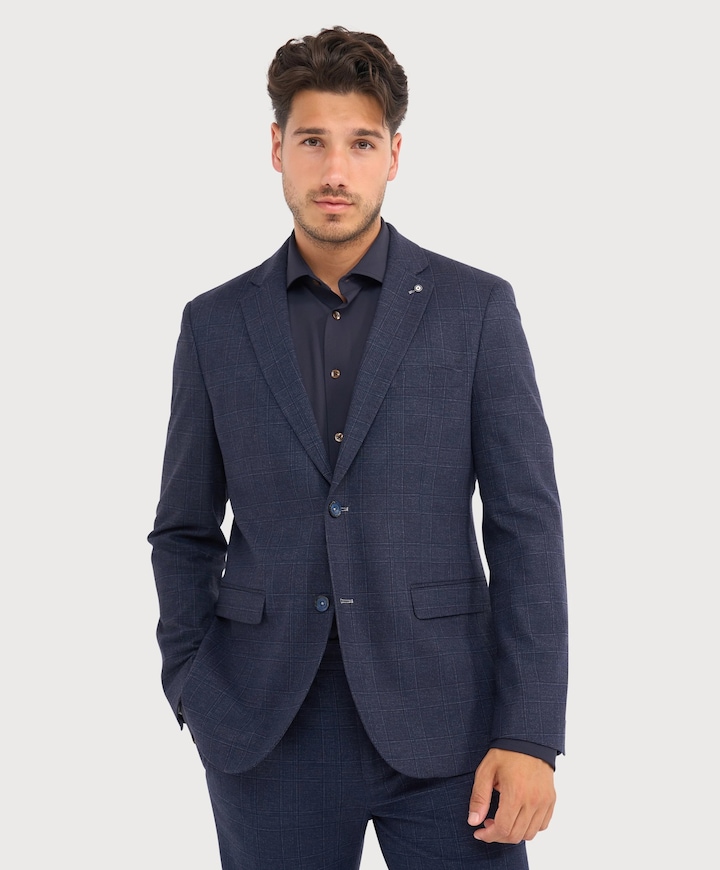 Heren colbert blauw