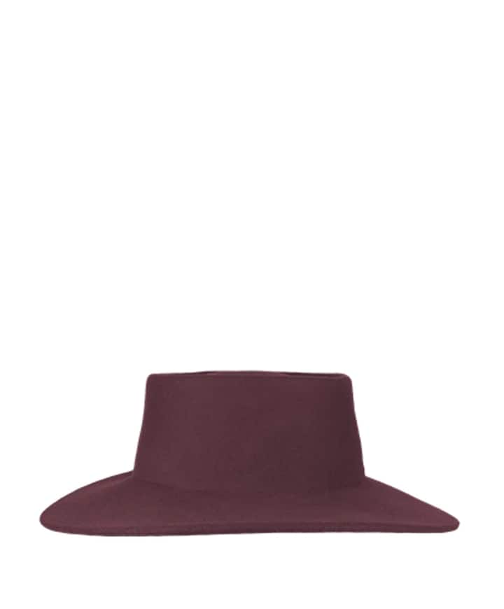 Dames hoofdaccessoire bordeaux