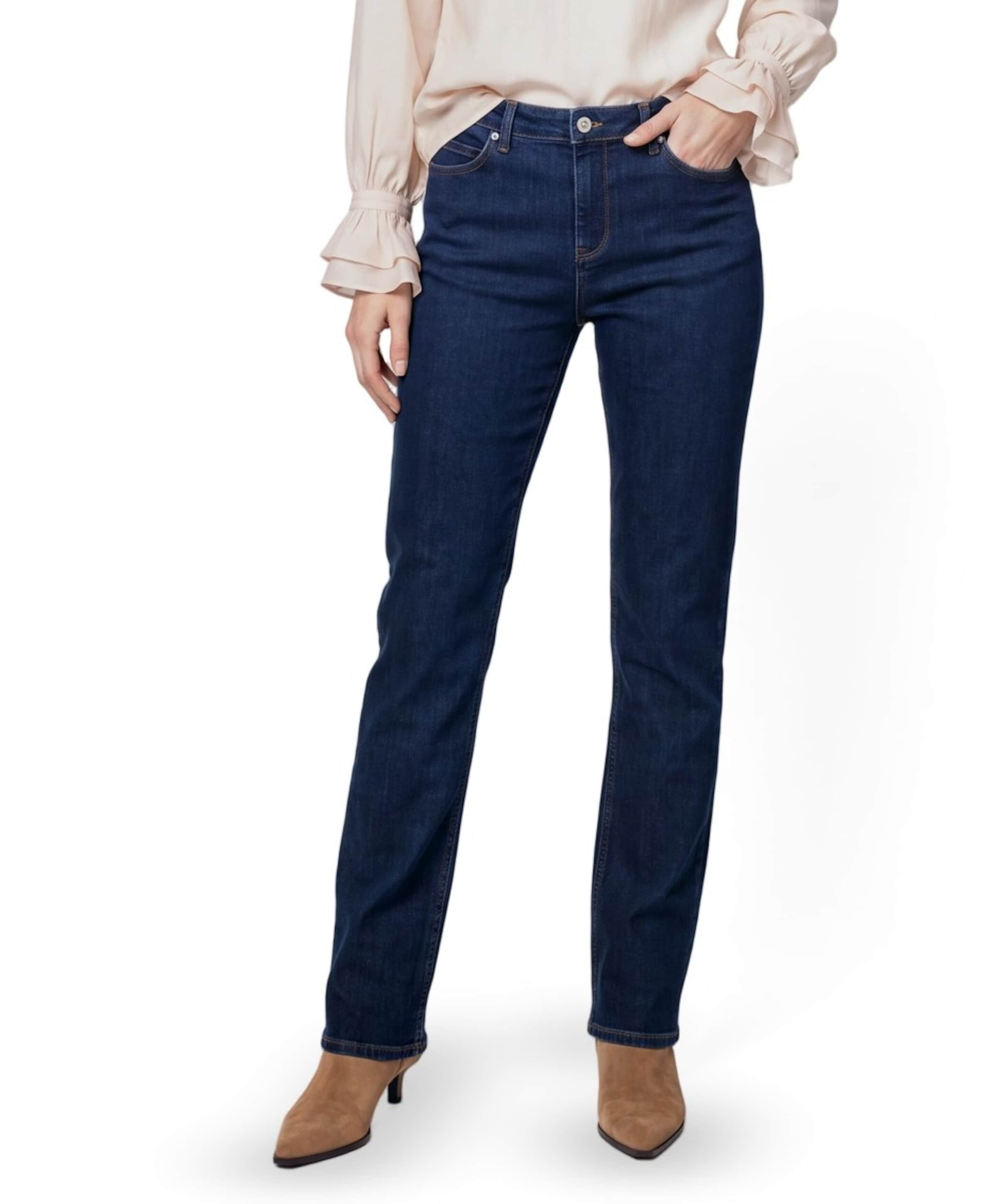 dames jeans blauw