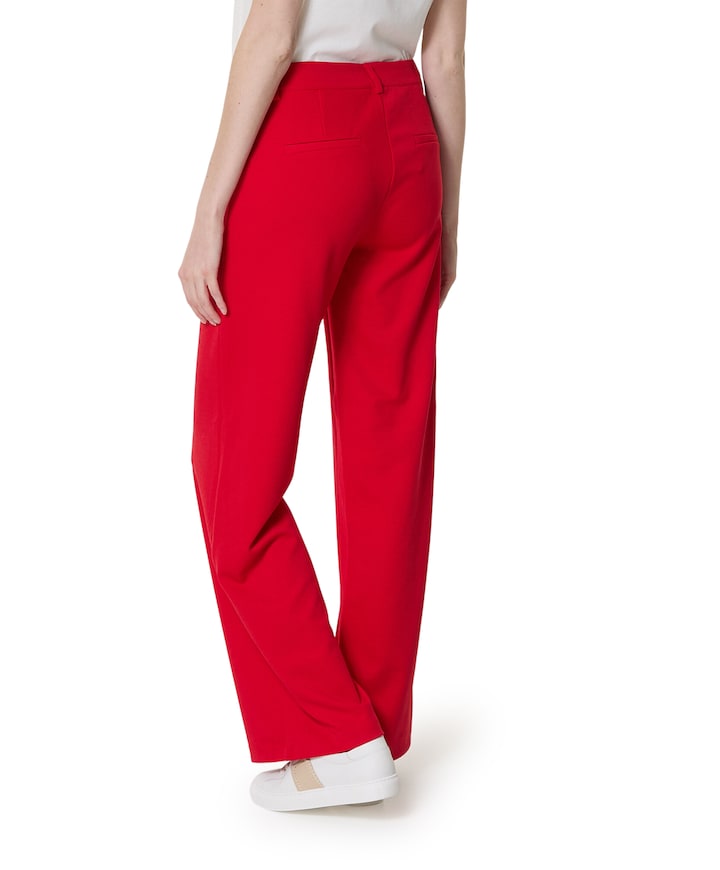 FQNanni-pant dames broek rood