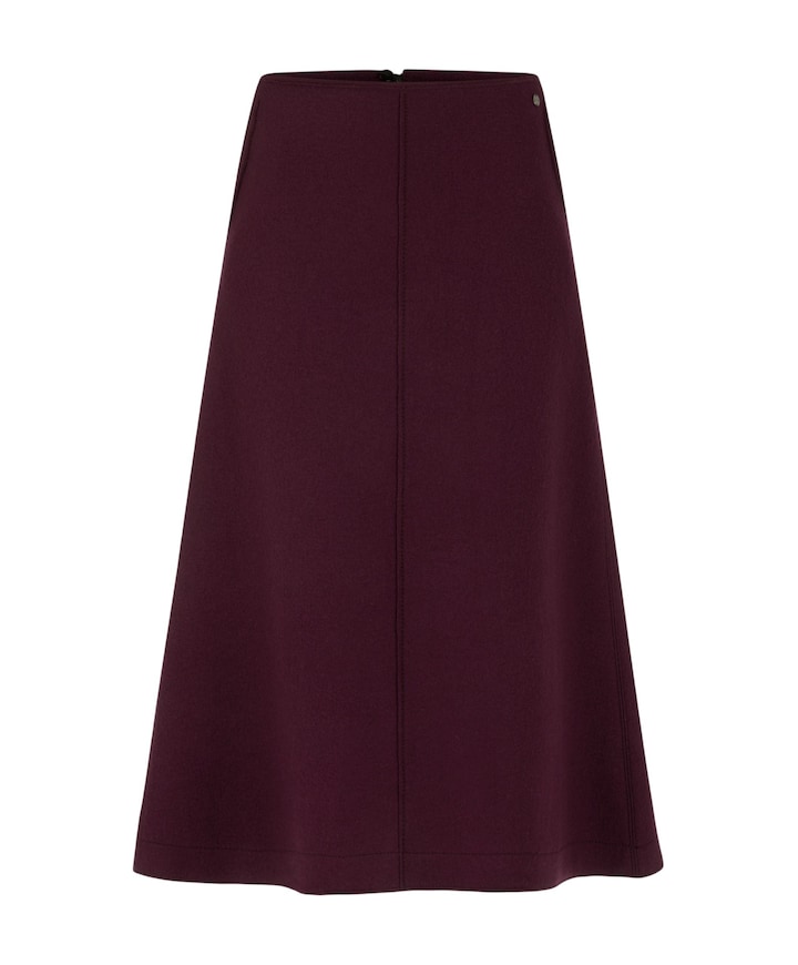 Dames rok bordeaux