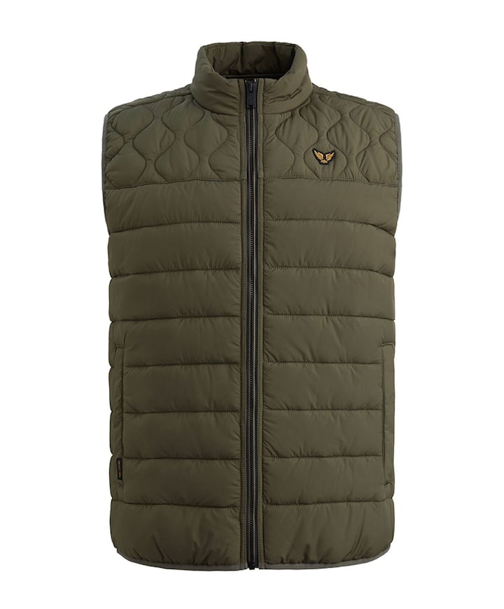 Heren bodywarmer groen