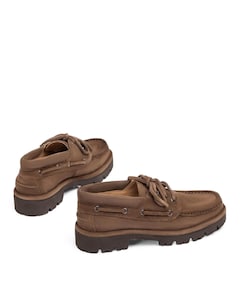 dames loafers bruin