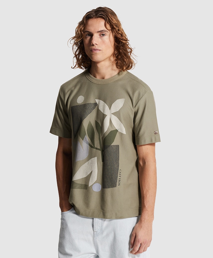 Heren t-shirt groen