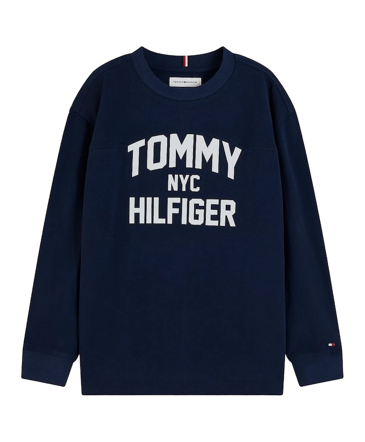 Jongens longsleeve blauw