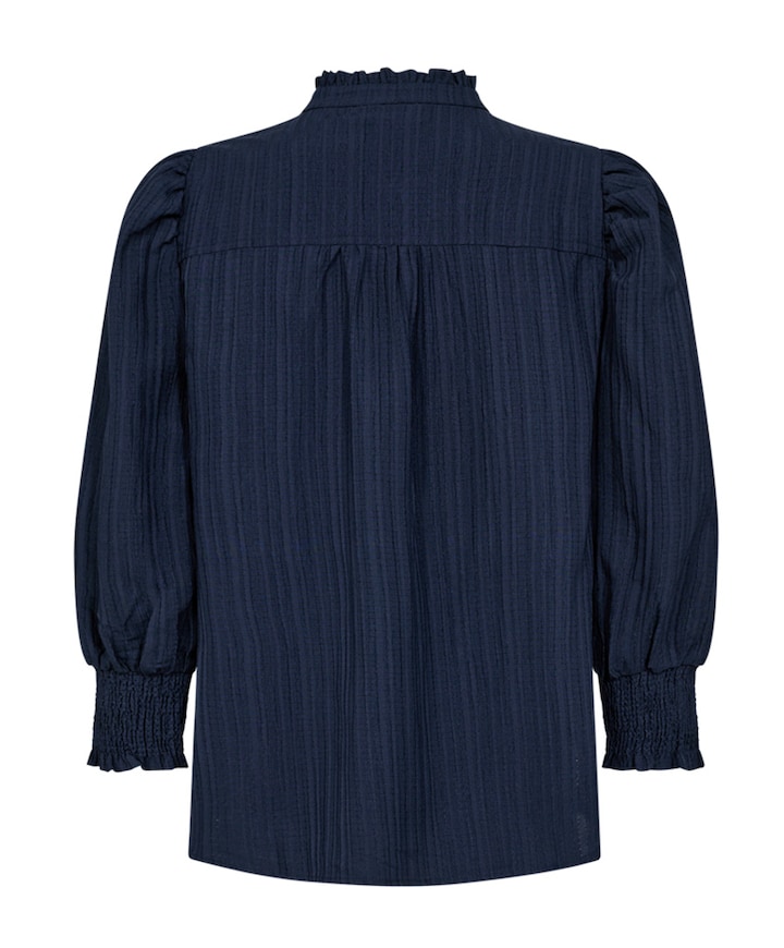 Dames blouse blauw