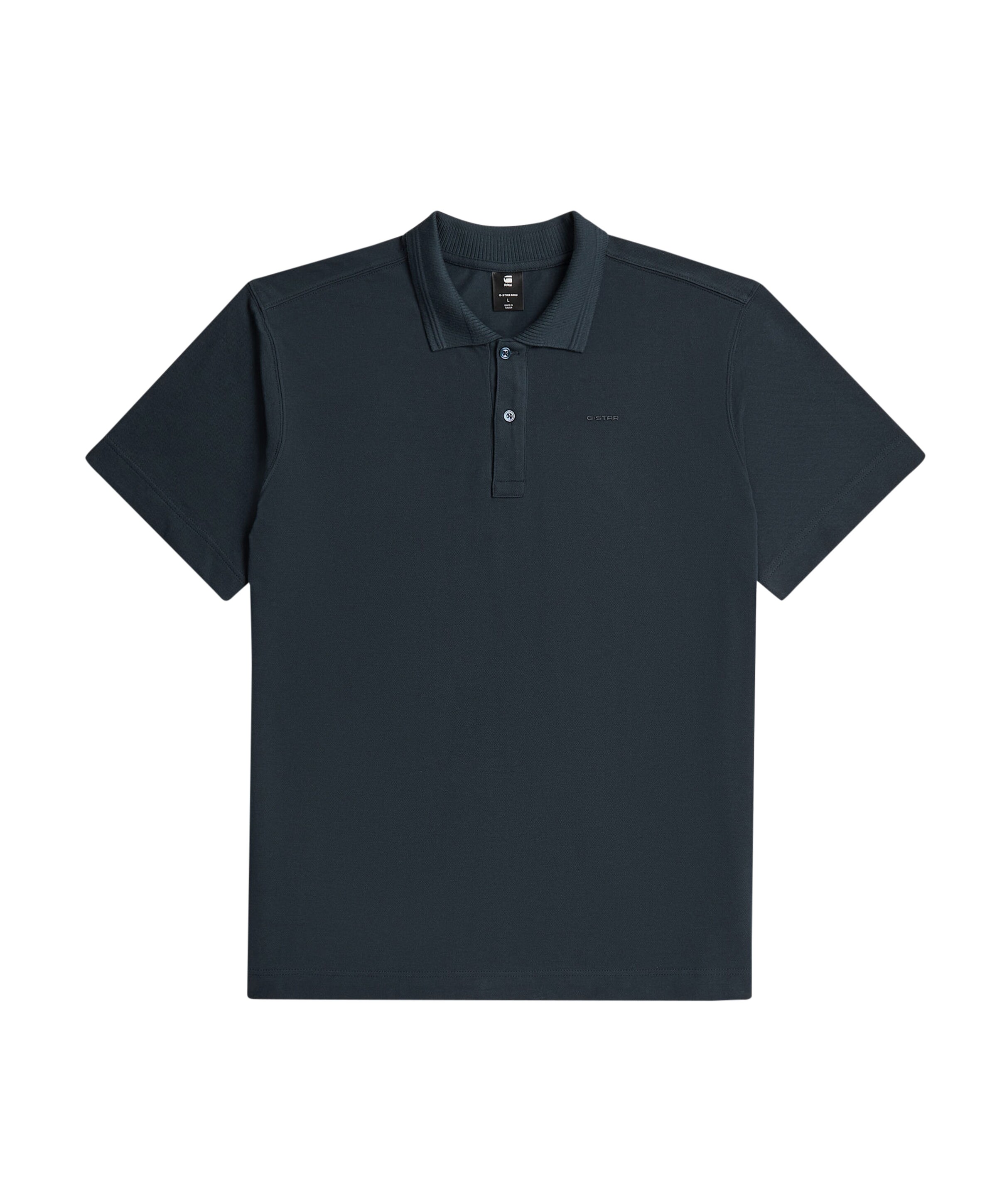 Heren polo blauw