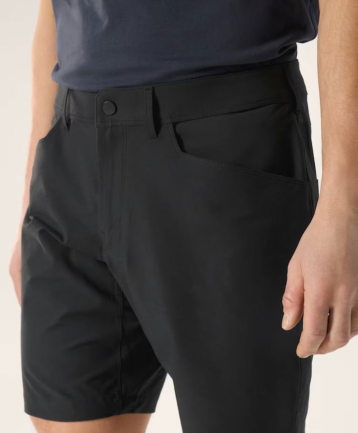 Kragg Cotton 9' M heren shorts zwart