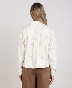 Dames blouse ecru