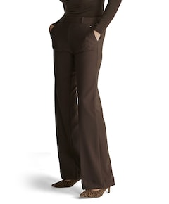 Mira (Elastic) - Twill Jersey - 301 dames broek bruin