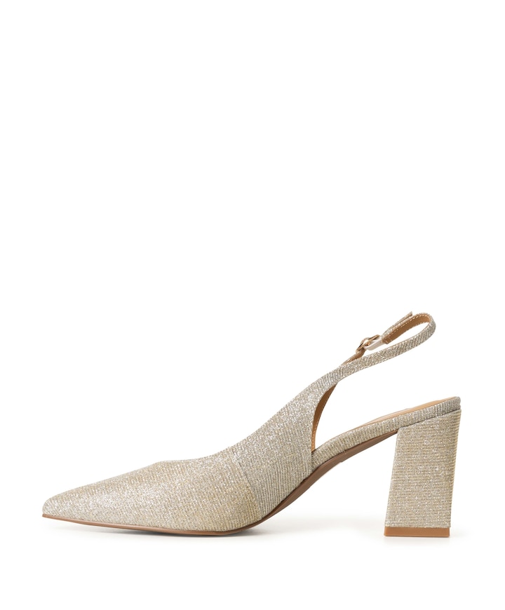Alfonsa dames slingbacks goud