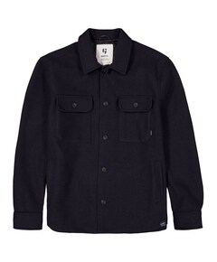 Heren overshirt blauw