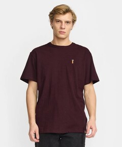 Heren T-shirt bordeaux
