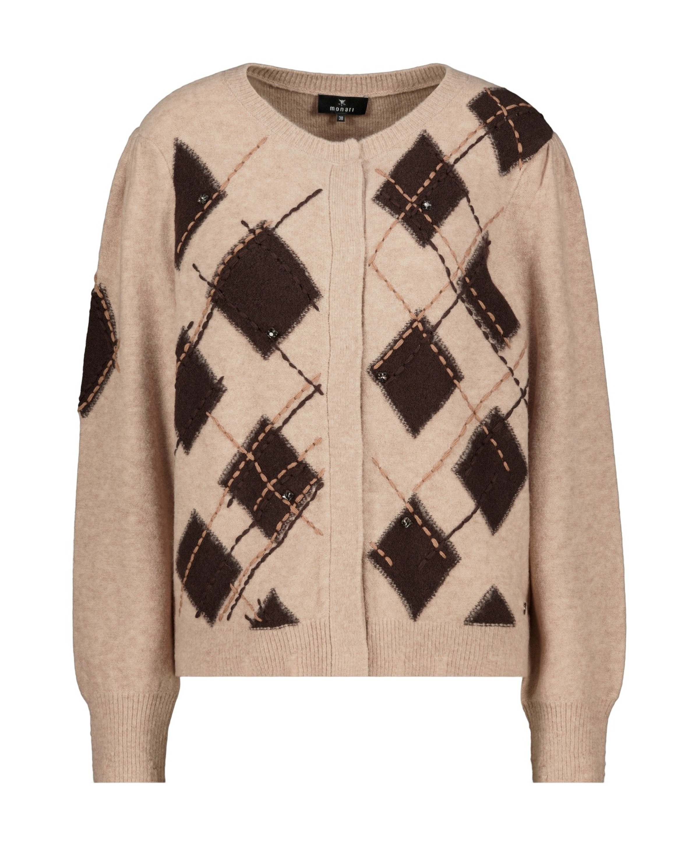 Dames vest beige