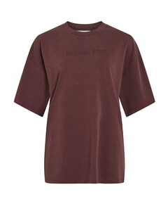 Dames t-shirt bordeaux