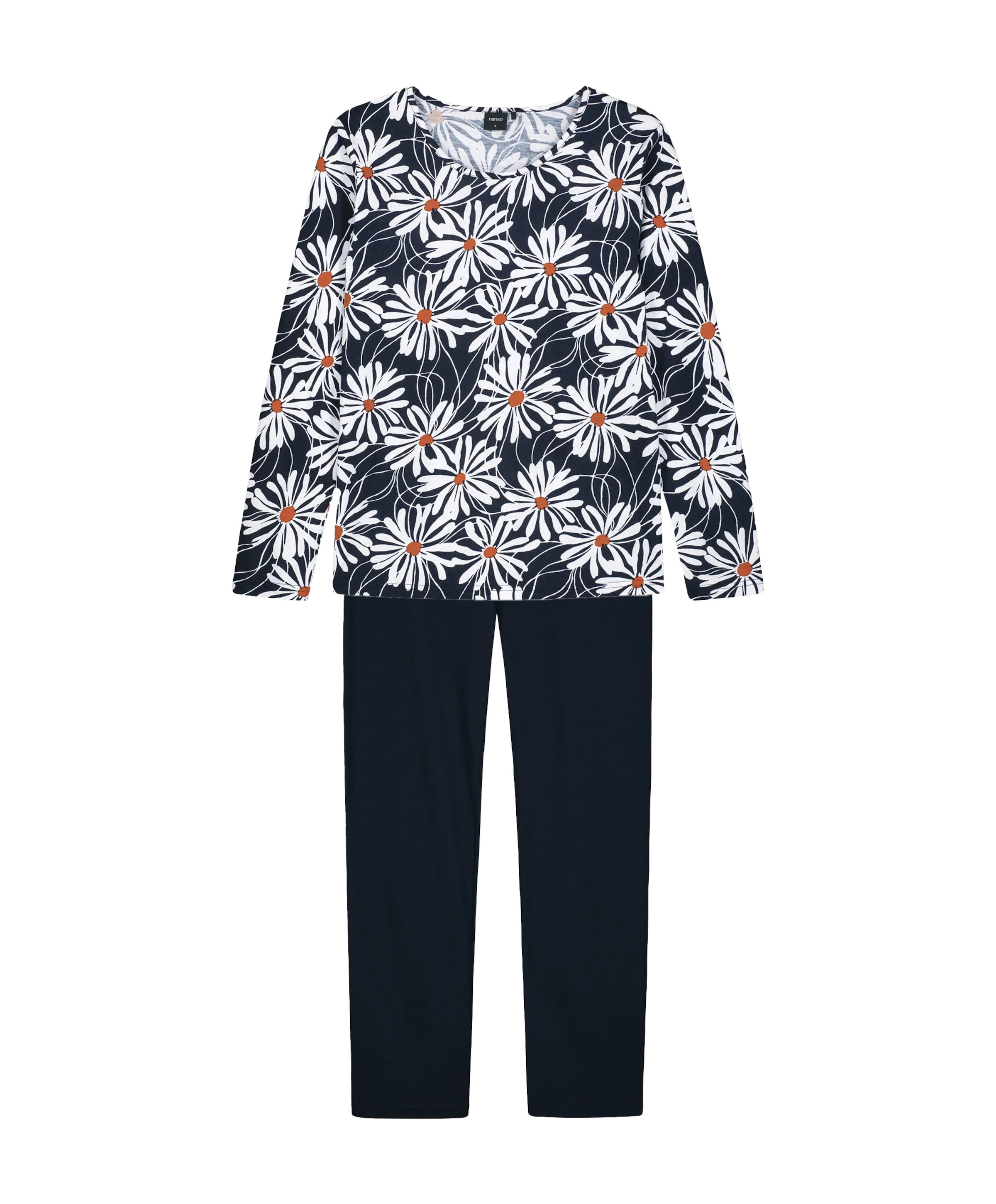 Dames pyjamaset blauw