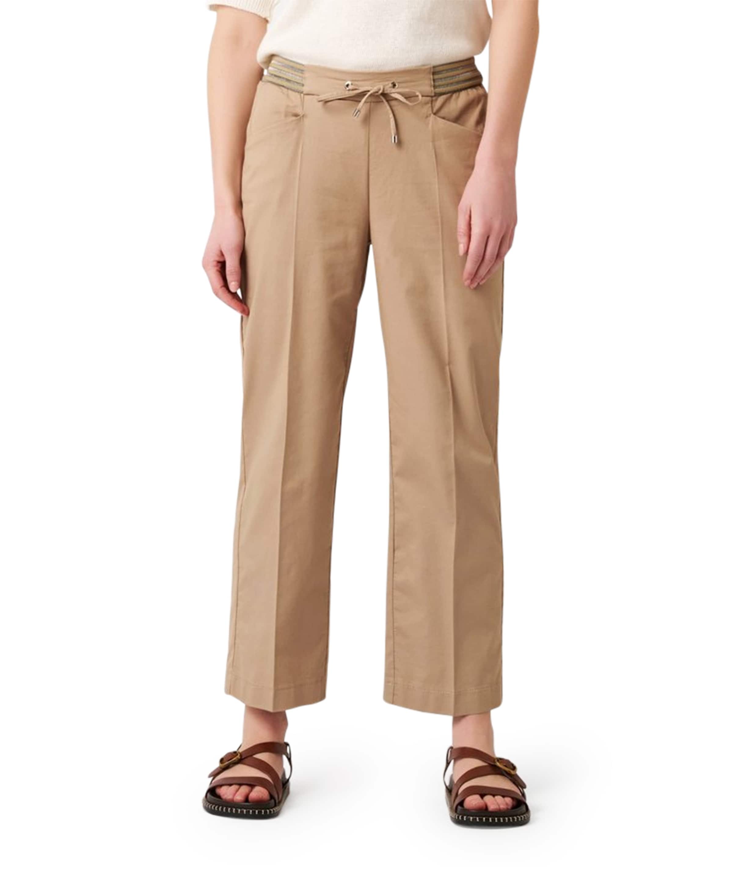 Sue Wide 7/8 dames broek beige