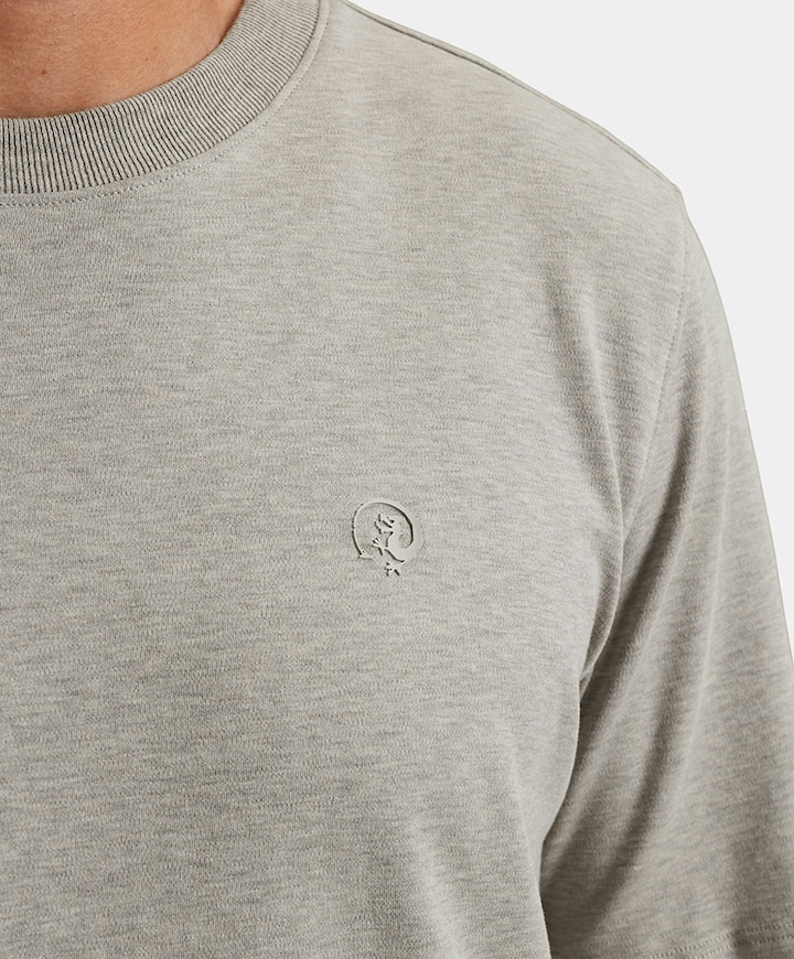 Heren t-shirt grijs