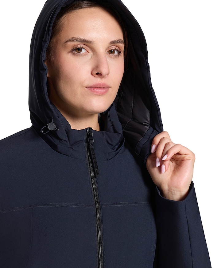 Dames jas blauw
