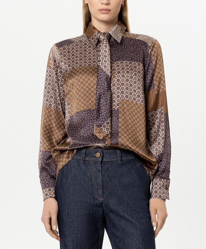 Dames blouse multicolor