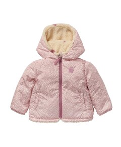 Meisjes omkeerbare jas roze