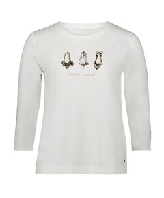 Dames longsleeve ecru
