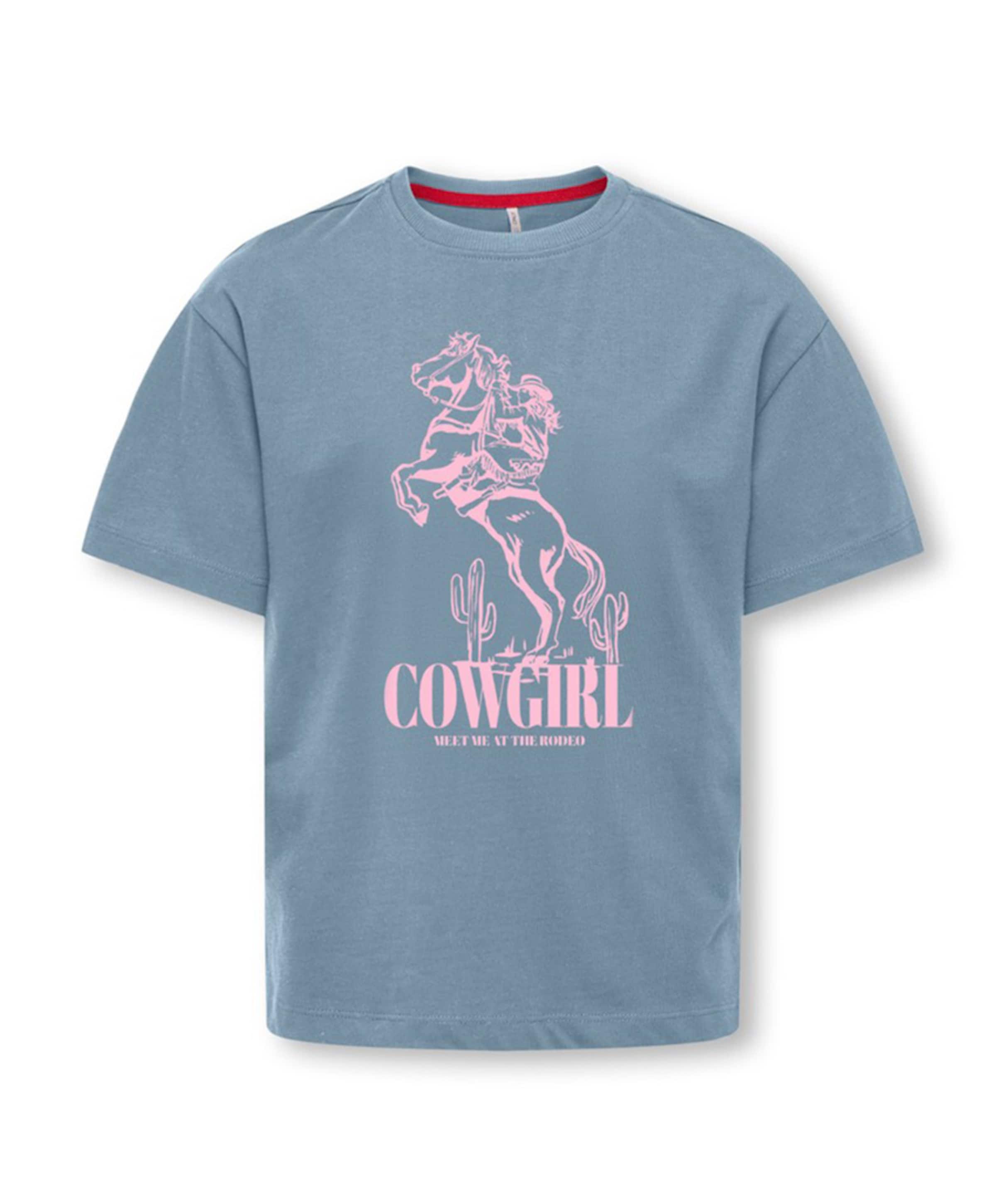 Meisjes T-shirt blauw