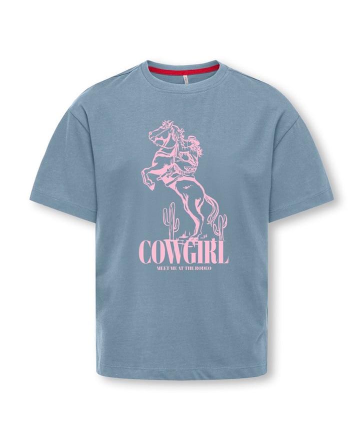 Meisjes T-shirt blauw