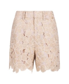 Dagmar Flower dames korte broek beige