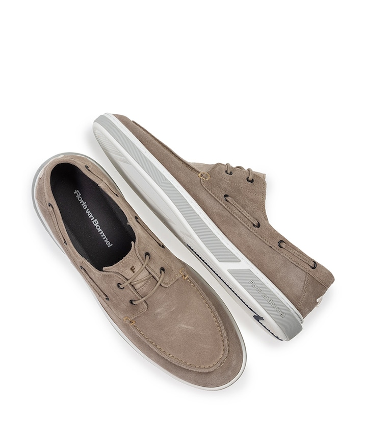 heren moccasins bruin