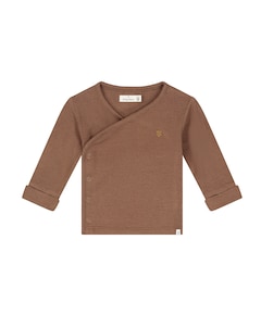 Jongens longsleeve bruin